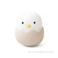 Smart LED silicone egg chicken night lamp baby